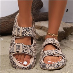 Женские пляжные шлепки