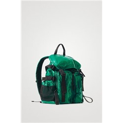 Mochila grande acolchada