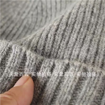 Мужская шерстяная шапка на подкладке  Gan*t