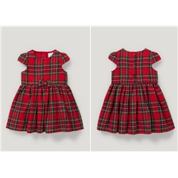 Baby dress - check