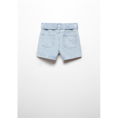 Shorts paperbag cinturón