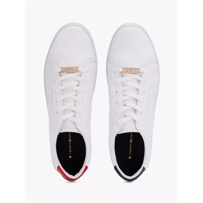 Solid Leather Sneaker