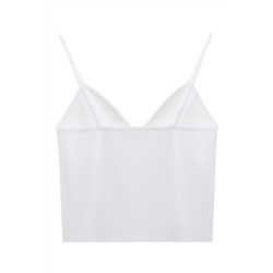 Crop top Blanco