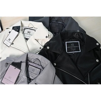 Женская куртка из мягкой искусственной кожи