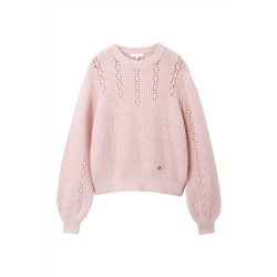 Jersey de lana y mohair Rosa