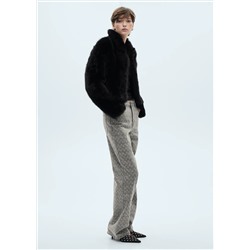 Jeans rectos detalle strass