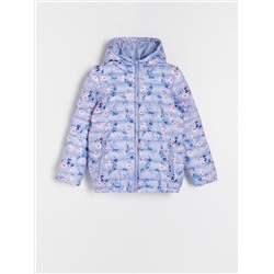 Steppjacke mit Kapuze