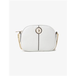 ENAMEL CHAIN CROSSBODY BAG