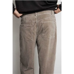 Мужские вельветовые брюки прямого покроя ЛАЙ*М