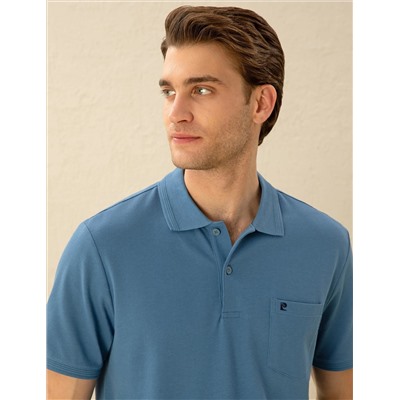 Koyu Mavi Regular Fit Basic Tişört