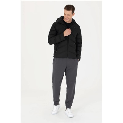 Erkek Siyah Deri Ceket