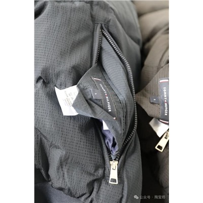 Мужской двусторонний пуховик  Tomm*y Hilfige*r   Экспорт