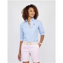 LONG SLEEVE SOLID STRETCH OXFORD SHIRT
