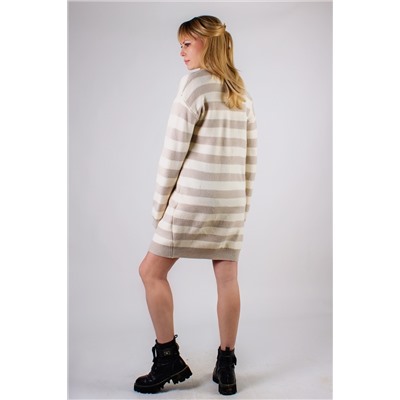 Платье, вязаная туника Полоска арт.1991