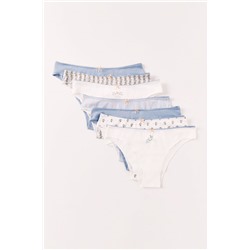 Pack 7 bragas brasileñas algodón mix estampado