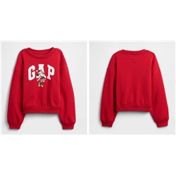 GapKids × Disney Minnie Mouse Oversized Logo Sweatshirt
