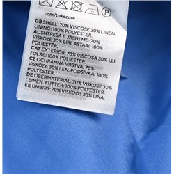 Женский однослойный повседневный пиджак из льняной смеси H&M