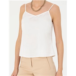 Ekru Regular Fit Bluz