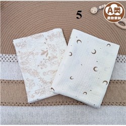 Набор муслиновых пеленок. Размер 80*80 см