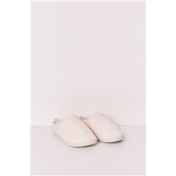 Zapatillas casa acolchadas blanco