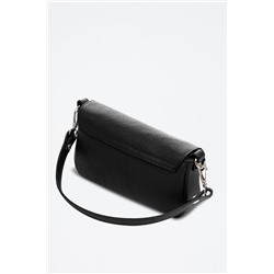 Bandolera de piel Ardenno - Negro