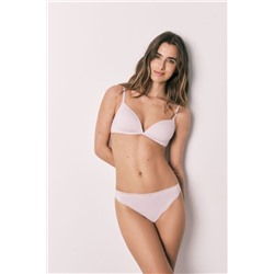 Sujetador triangular algodón rosa CHARMING