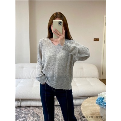 Мягкий тонкий пуловер  МО*КО