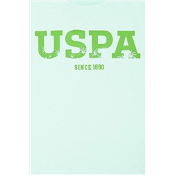 Çocuk Su Yeşili Bisiklet Yaka Tişört