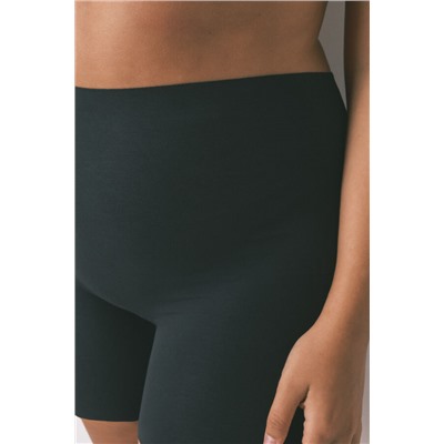 Pantalón corto interior algodón negro