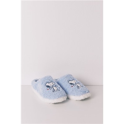 Zapatillas casa cerradas borreguito Snoopy
