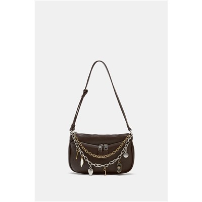 MINI CROSSBODY BAG WITH CHARM DETAIL