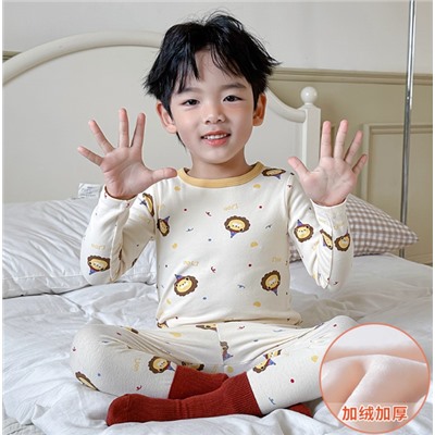 Милая утепленная пижама