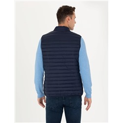 Lacivert Slim Fit Yelek