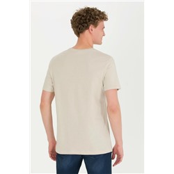 Erkek Taş Bisiklet Yaka Tişört