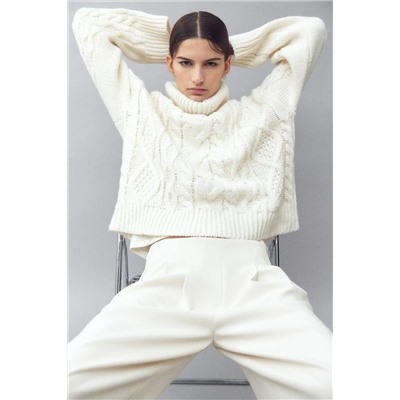 Женский вязаный свитер Н*М