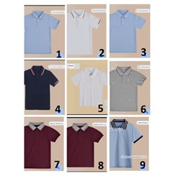 Классные детские поло с коротким рукавом  Отличные отзывы🔥9 расцветок