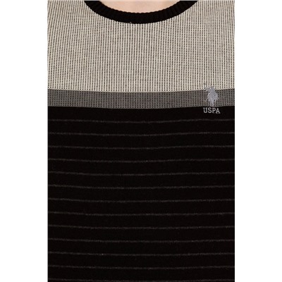 Erkek Siyah Bisiklet Yaka Triko Kazak