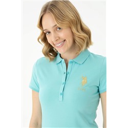 Kadın Su Yeşili Örme Elbise