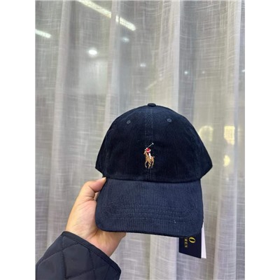 Вельветовая бейсболка унисекс   Pol*o Ralp*h Laure*n