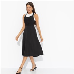 Сарафан с регулируемыми лямками, Смелее, чем вчера (с поясом)