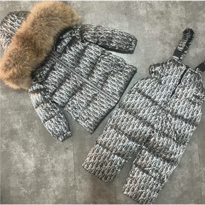 Детский зимний пуховик для девочек. Экспорт