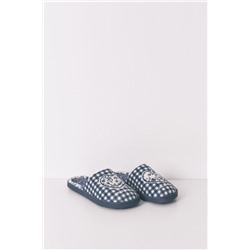 Zapatillas casa Smiley azul