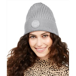 MICHAEL Michael Kors Rib-Cuff Hat With MK Logo