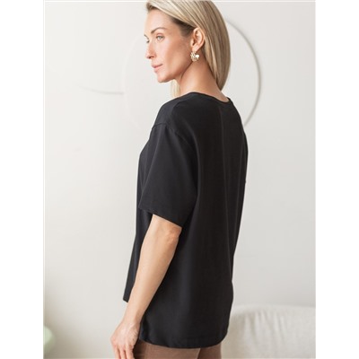 Футболка из премиального хлопка с авторским принтом