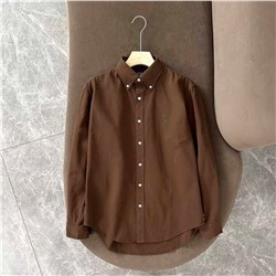 Классическая рубашка с длинным рукавом Ralp*h Laure*n 💙  Реплика 1:1  Унисекс модель