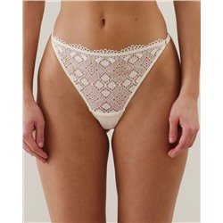 Tanga de encaje