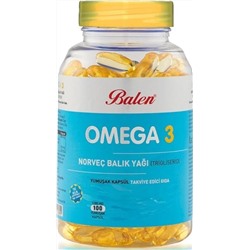 Омега 3 в капсулах Balen (Бален), 100 шт. по 1380 мг