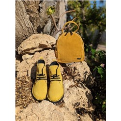 AB.Z · Pelle · mochila serraje (610) OCRE+AB.Z · Pelle · mochila serraje (610) Amarillo АКЦИЯ