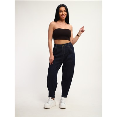 Джинсы на резинке в талии стрейдж женские, АРТ. 0933