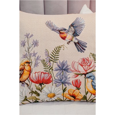 Наволочка декоративная 50х50 Птички